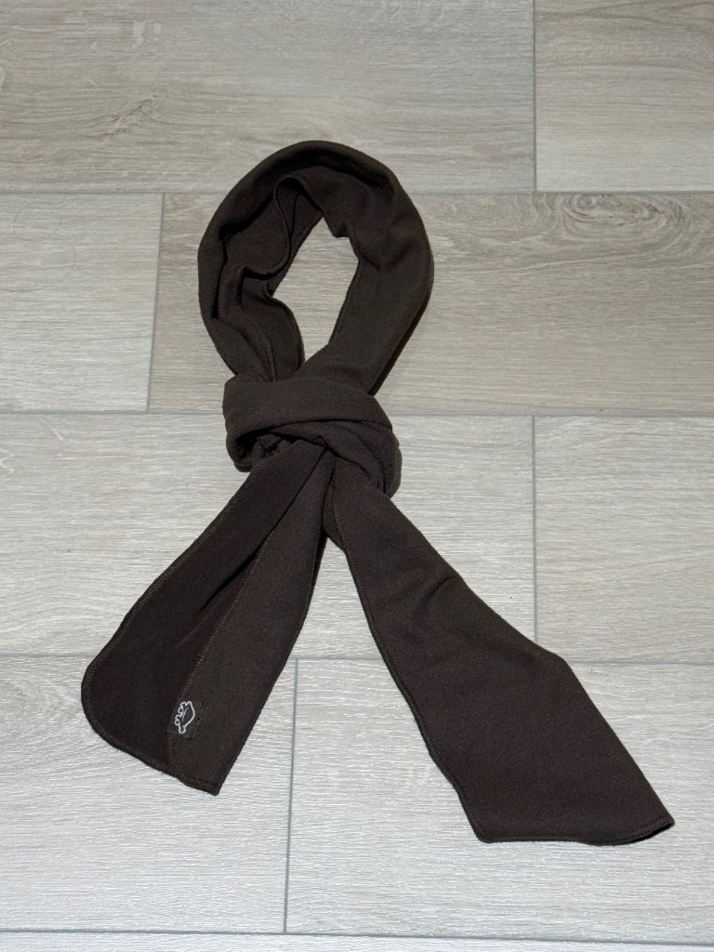 Turtle Fur Fleece Scarf - Brown